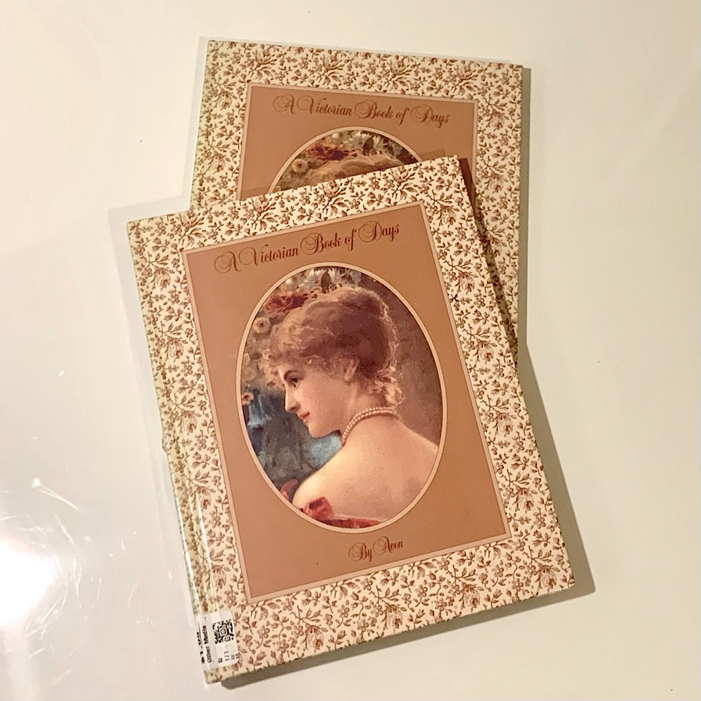 2 Vintage Avon “Victorian Book of Days” Planners